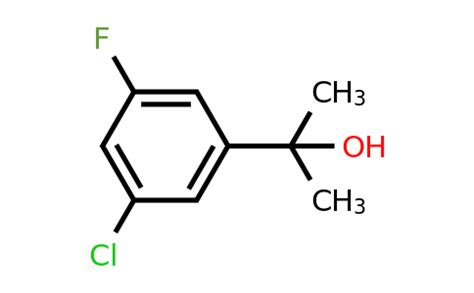 1379311 10 0 2 3 Chloro 5 Fluorophenyl Propan 2 Ol Moldb