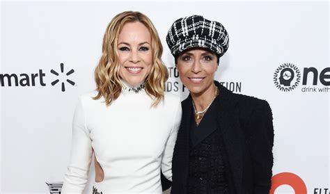 Maria Bello Announces Engagement To Dominique Crenn At The Oscar After