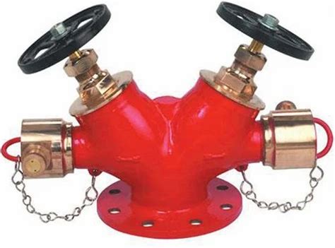 Force Stainless Steel Double Outlet Type Landing Valve For Fire