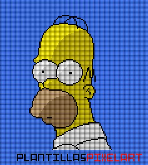 The Simpsons Pixel Art