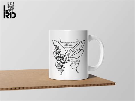 Memorial Butterfly Svg For Loss Of Loved One Floral Butterfly Memorial