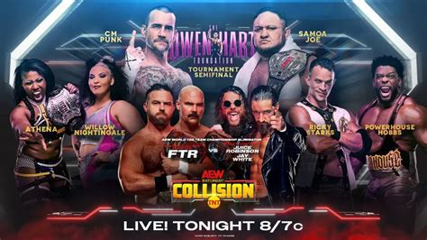 AEW Collision Preview Full Card July 8 2023 AIPT