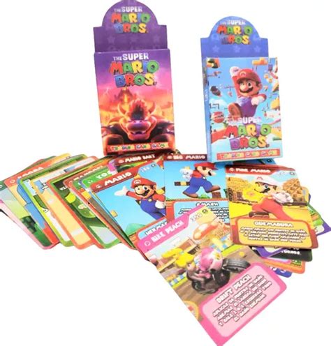 Mario Bros Juego De Cartas Mario Bros Pack Unidades Cuotas Sin Inter S