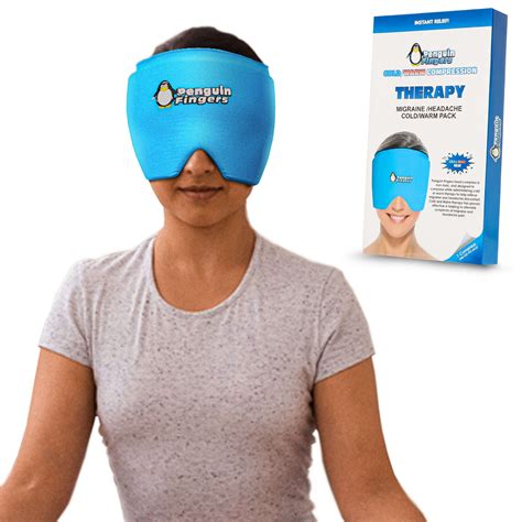 Head Warmcold Migraine Therapy Weighted Sleeping Cap Penguin Fingers