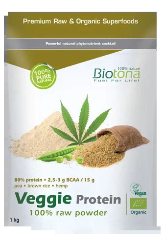 Biotona Veggie Protein Raw Powder G