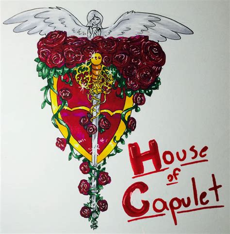 Capulet Family Crest Design by UNICORNKYLIE on DeviantArt