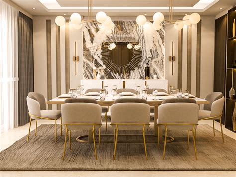 Modern Luxury Dining Room :: Behance