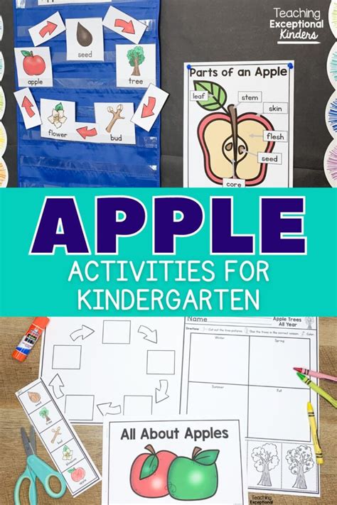 10 Engaging Apple Activities For Kindergarten Teaching Exceptional Kinders