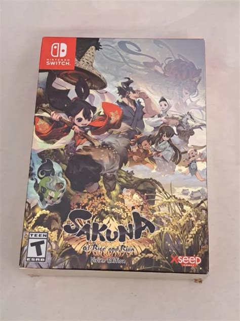 SAKUNA OF RICE And Ruin Divine Edition Switch Open Box New Game