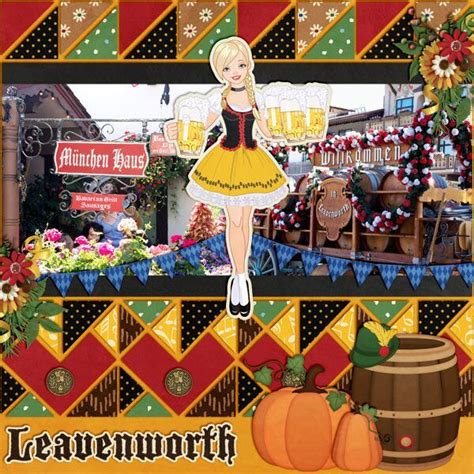 Layout Using Oktoberfest Digital Scrapbook Kit By LJS Designs