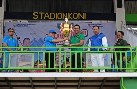 Al Haris Buka Gubernur Cup Jambi 2024 Di Batanghari