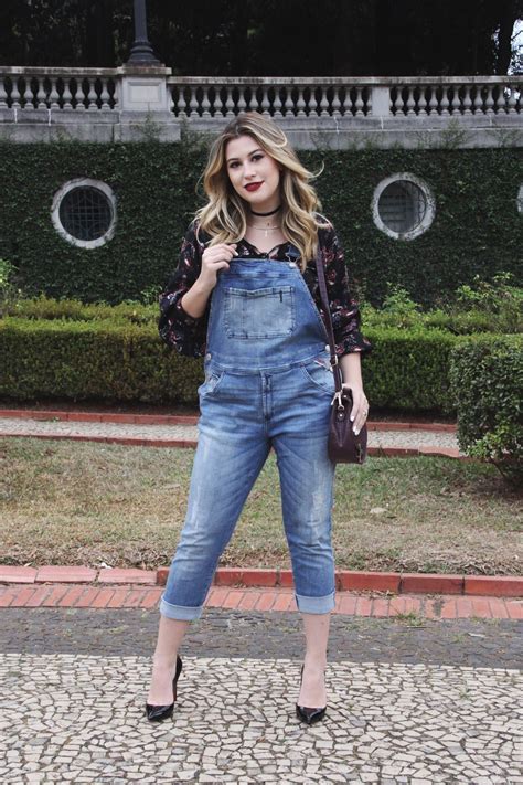 Look do dia Macacão jeans Niina Secrets