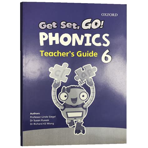 Get Set Go Phonics Teachers Guide 6英文原版教儿童启蒙牛津幼儿自然拼读配套教师用书6级别进口英语书籍见词能