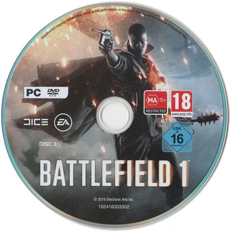 Battlefield 1 2016 Box Cover Art Mobygames