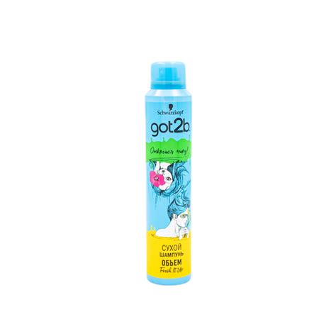 Купить Schwarzkopf Got2b Fresh it Up Объем сухой шампунь 200 мл в ...