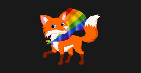 Vintage Gay Pride Flag Fox T Shirt Lgbt Pride Ts Vintage Gay Pride