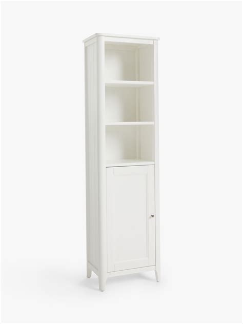 John Lewis Portsman Tallboy Bathroom Storage Cabinet White