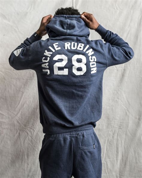 UCLA - Jackie Robinson Football Navy PO Hoody - Roots of Fight