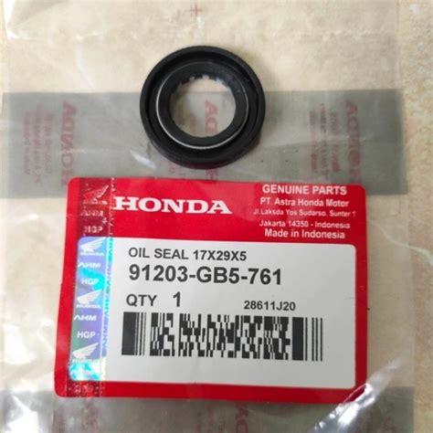 Seal As Gear Depan Honda Supra