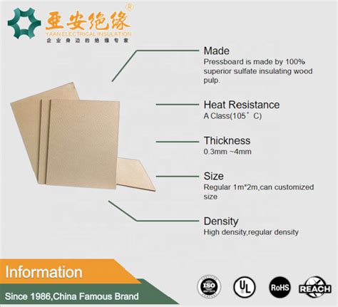 Wholesale Flexible Laminated Paper Board Electrical Wood Pulp