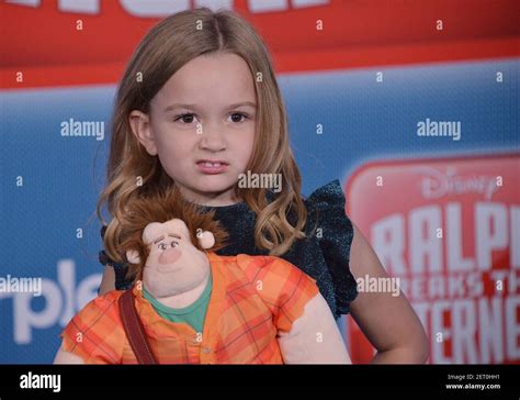 Chloe Clem arrives at the Walt Disney Animation Studios' "Ralph Breaks ...