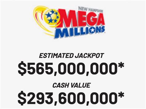 Mega Millions Jackpot To Hit 565 Million On Tuesday Concord Nh Patch