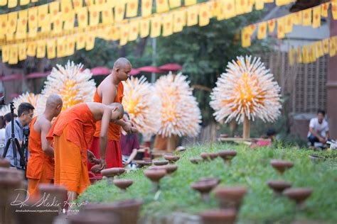 Dmstudiohouse Magha Puja Day In Wat Phan Tao Chiang Mai Thailand