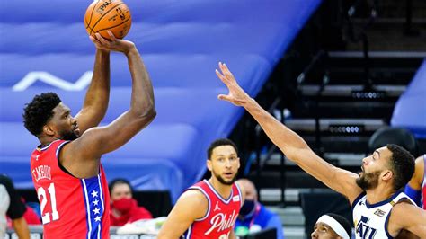 Joel Embiid Makes Strong Mvp Case James Harden Dominant In His Return To Houston Abc7 San