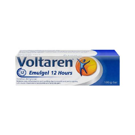 Voltaren Emulgel 12 Hours 100 Gm50 Gm Al Thiqa Pharmacy