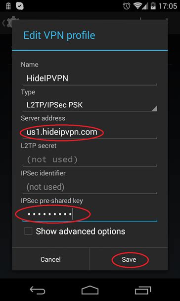 How To Setup L Tp On Android Hideipvpn Services