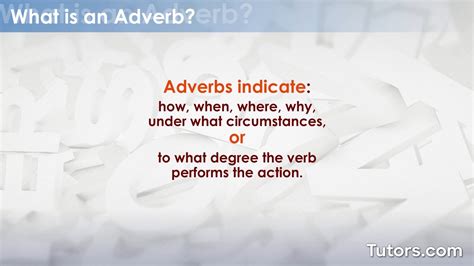 Adverb — Definition And Examples