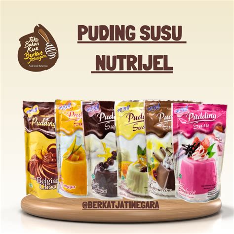 Jual Pudding Susu Coklat Strawberry Vanilla Cappucino Mangga Nutrijell