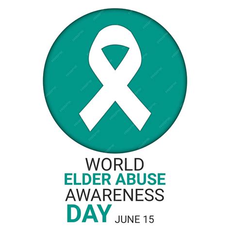 Premium Vector World Elder Abuse Awareness Day Vector Illustration