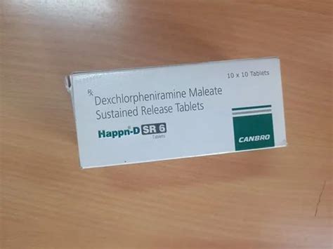 Mg Dexchlorpheniramine Maleate Tablets At Rs Stripe