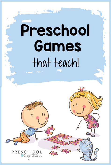 Games for Preschool that Teach - Preschool Inspirations