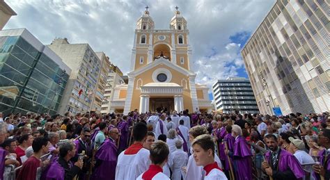 Confira Como Foi A Procissão Do Senhor Dos Passos Em Florianópolis