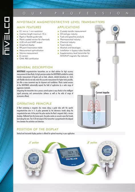 Magnetostrictive Liquid Level Transmitters Pdf