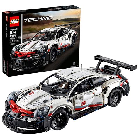 LEGO Technic Porsche 911 RSR Race Car Model Building Kit 42096, Advanced Replica, Exclusive ...