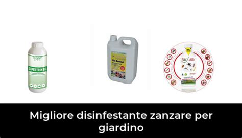 46 Migliore Disinfestante Zanzare Per Giardino Nel 2024 Secondo Gli