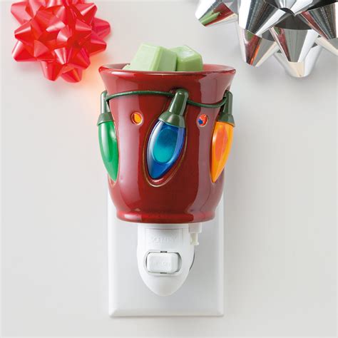 Holiday Lights Scentsy Mini Warmer - Scentsy - The Safest Candles