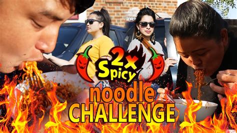 2x Spicy Noodle With Extra Chili Paste Challenge Ll Nuclear Fire Noodles Challenge Ll Yatra