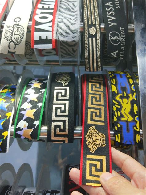 Versace Baroque Ribbons Fdpy772 For Clothing Bags Hats Toys Dolls