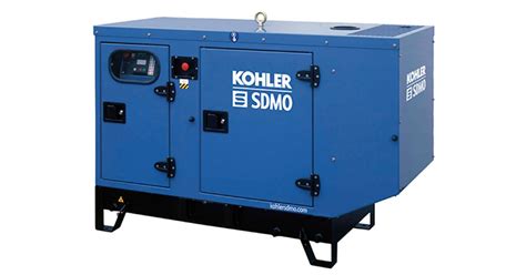 Kohler Sdmo Diesel Generator 15kw With Soundproofed 47 Off