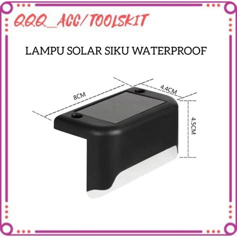 Jual Lampu Solar Waterproof Siku Lampu Hias Led Solar Cell Tenaga Surya