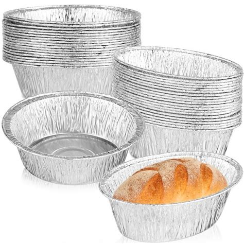 40Pcs Foil Pie Dishes Aluminum Foil Pie Pans Small Pie Tarts Pans Tin for Baking - Walmart.com