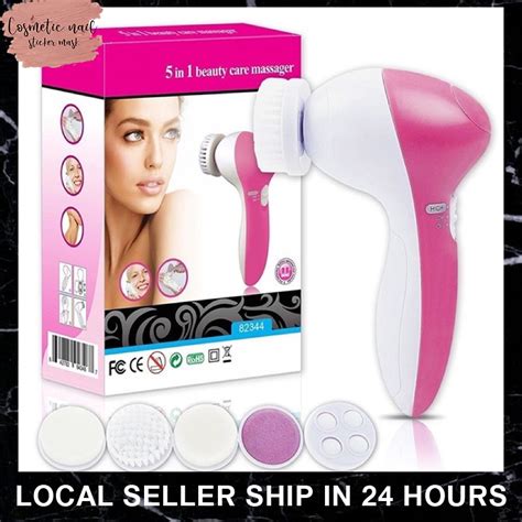 Facial Cleanser Face Scrub Clean Beauty Relief 5 In1 Massager Facial Massage Instrument Shopee