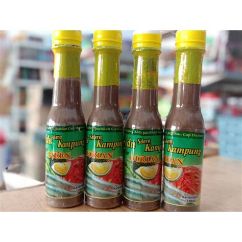 BUDU SELERA KAMPUNG CAP DURIAN 150ML Shopee Malaysia