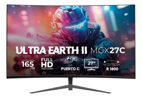 Monitor Gamer Curvo Pulgadas Frameless Balam Rush Ultra Earth Ii