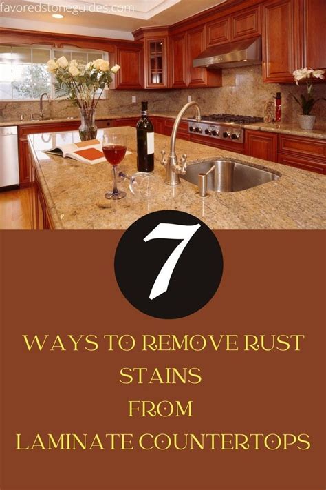 7 Ways To Remove Rust Stains From Laminate Countertops Artofit