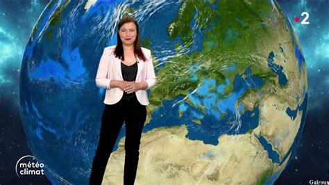 Anaïs Baydemir pour le journal météo climat du midi sur France 2 le 18